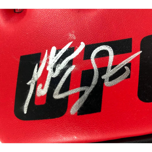 Tatiana Suarez Signed UFC Red Glove MMA JSA COA Autographed