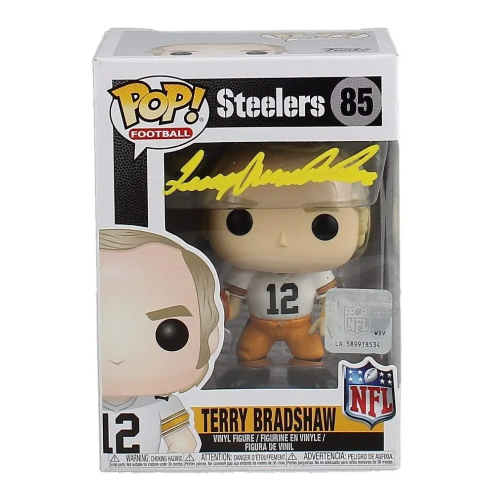 Terry Bradshaw Hand Signed Funko Pop BAS Authentic COA Pittsburgh Steelers Autograph