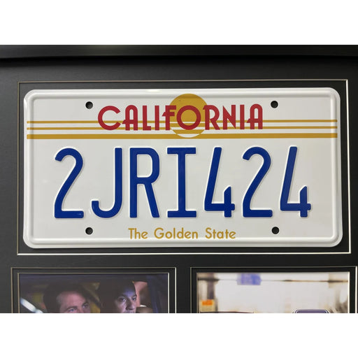 ’The Fast & The Furious’ Paul Walker Vin Diesel Double Movie Car License Plate Framed Collage