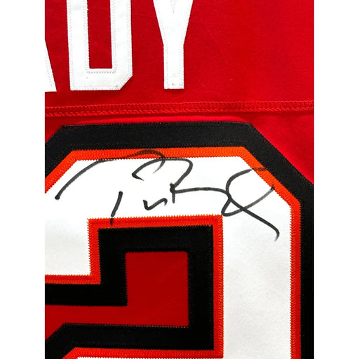 Tom Brady Autographed Tampa Bay Buccaneers Jersey Inscribed ’GOAT’ COA Signed