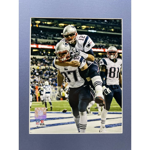 Tom Brady Framed 10 Football Card 8x10 Collage Lot New England Patriots