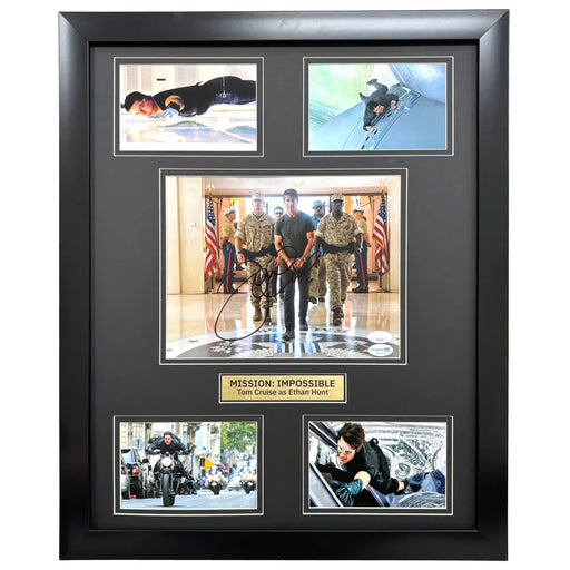 Tom Cruise Signed 8x10 Photo Framed JSA COA Mission Impossible Autograph