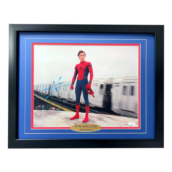 Tom Holland Autographed Spider-Man mini popular guitar with COA