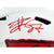 Travis Kelce Autographed Kansas City Chiefs F/S White Lunar Helmet BAS Signed