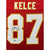 Travis Kelce Autographed Kansas City Chiefs Jersey Framed BAS COA Signed Red