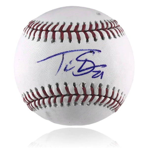 Travis Shaw Autographed Omlb Baseball Red Sox Blue Jays Jsa Coa