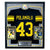 Troy Polamalu Autographed Pittsburgh Steelers Black Jersey Framed BAS Signed