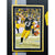 Troy Polamalu Autographed Pittsburgh Steelers Black Jersey Framed BAS Signed