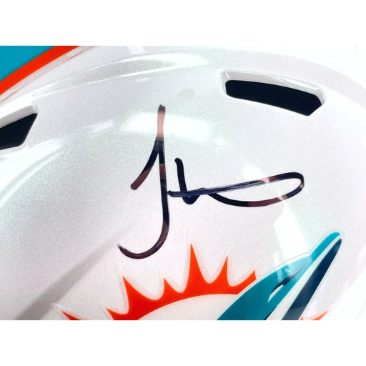 Tyreek Hill Autographed Miami Dolphins Full Size Speed Helmet BAS Signed