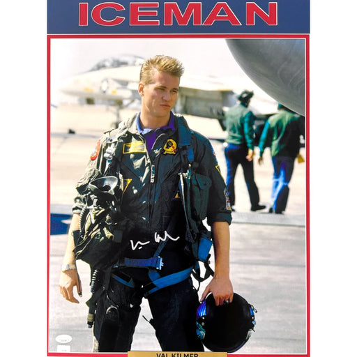 Val Kilmer Signed 16x20 Photo Framed JSA COA Autograph Top Gun Iceman Tom Kazansky