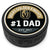 Vegas Golden Knights #1 Dad Textured Puck