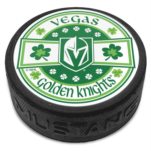 Vegas Golden Knights Lucky St. Patrick’s Day Puck