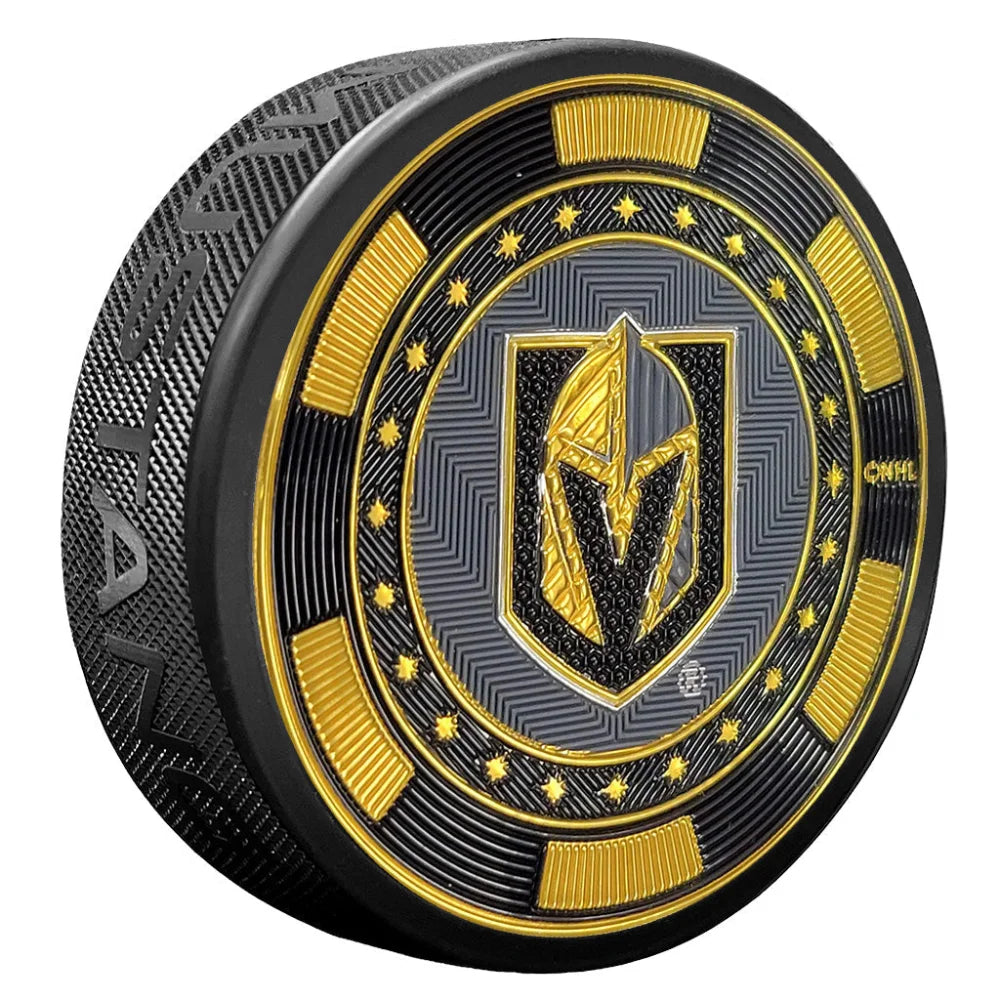 Vegas Golden Knights Poker Chip Primary Puck Design Trimflexx