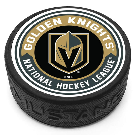 Vegas Golden Knights Puck - Arrow