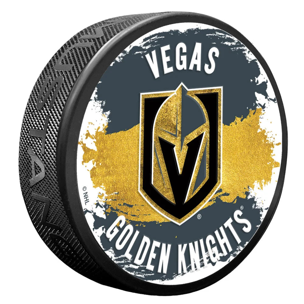 Vegas Golden Knights Puck - Splash