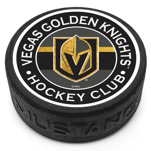 Vegas Golden Knights Puck - Stripe Design