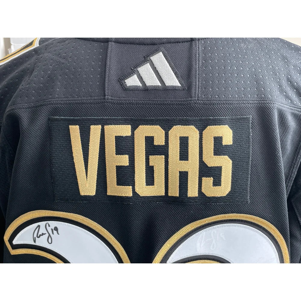 Vegas Golden Knights Reverse Retro Glow in the Dark Multi Signed