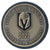 Vegas Golden Knights Stanley Cup Champions Puck - Gold Medallion