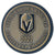 Vegas Golden Knights Stanley Cup Champions Puck - Gold Medallion