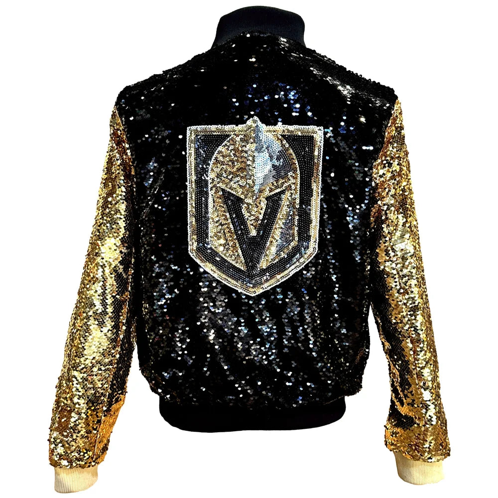 Vegas Golden Knights Women’s Cuce Full-Zip Sequin Jacket