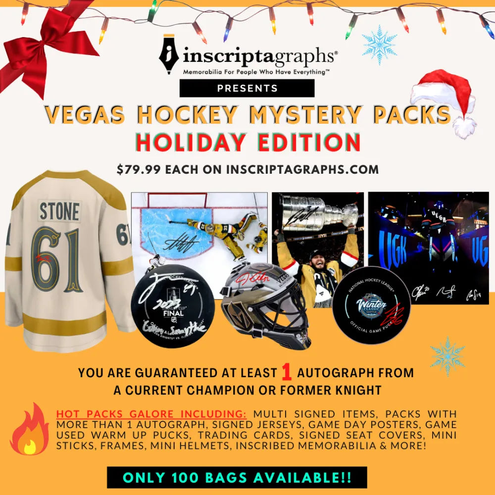 Vegas Hockey Mystery Autograph Packs