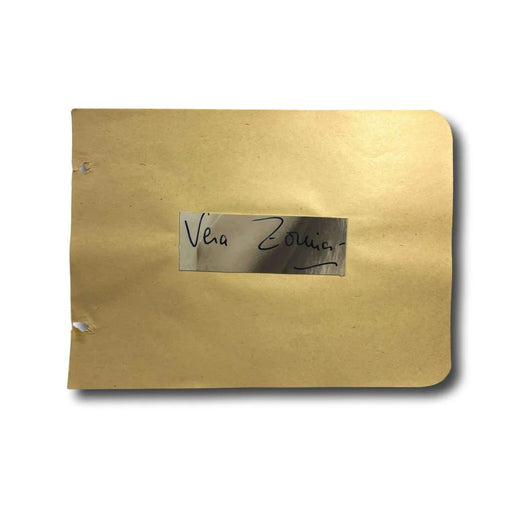 Vera Zorina Hand Signed Album Page Cut JSA COA Autograph the Goldwyn Follies
