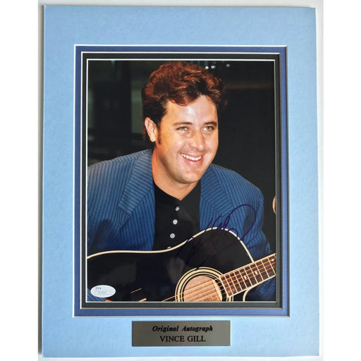 Vince Gill Signed 8X10 Photo Collage Matted JSA COA Autograph Country Music