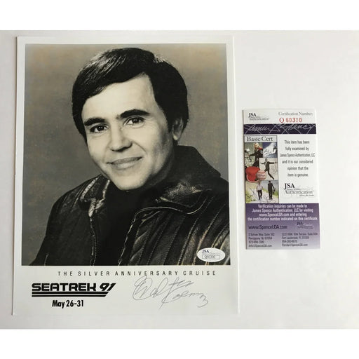 Walter Koenig Signed 8X10 Photo JSA COA Star Trek Autograph Pavel Chekov