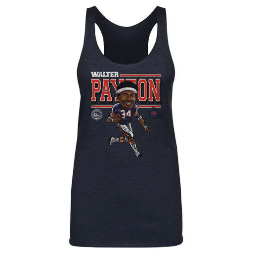 Walter Payton Cartoon WHT
