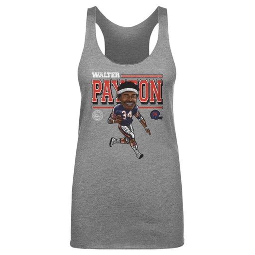 Walter Payton Cartoon WHT