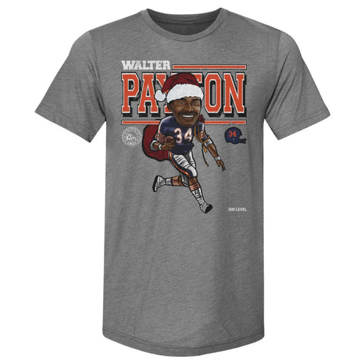Walter Payton Chicago Cartoon Santa Hat WHT