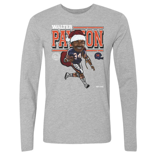 Walter Payton Chicago Cartoon Santa Hat WHT
