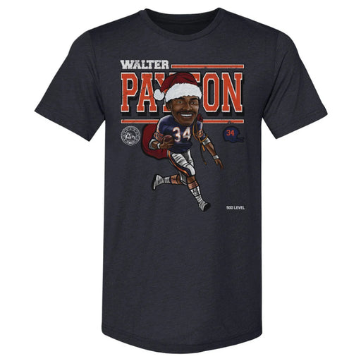 Walter Payton Chicago Cartoon Santa Hat WHT