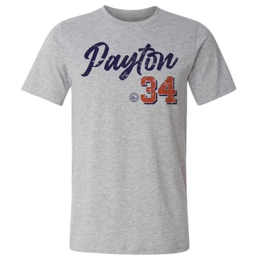 Walter Payton Chicago Script