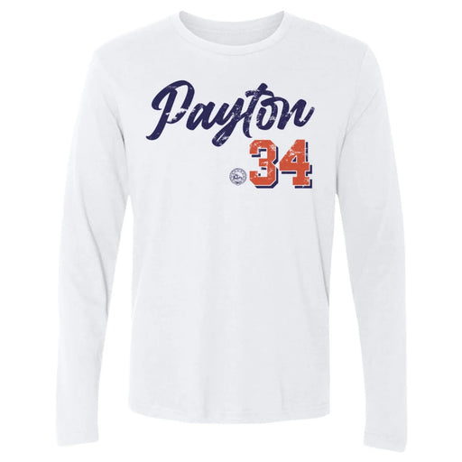 Walter Payton Chicago Script