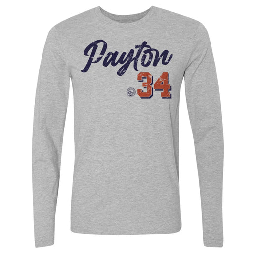Walter Payton Chicago Script