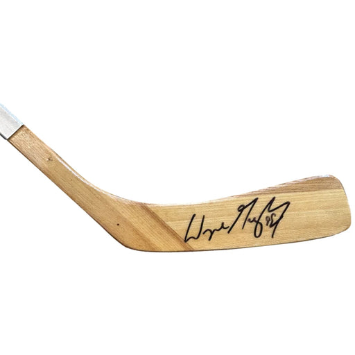 Wayne Gretzky Autograph Easton Hockey Stick Signed Beckett Rangers Oilers Kings BAS