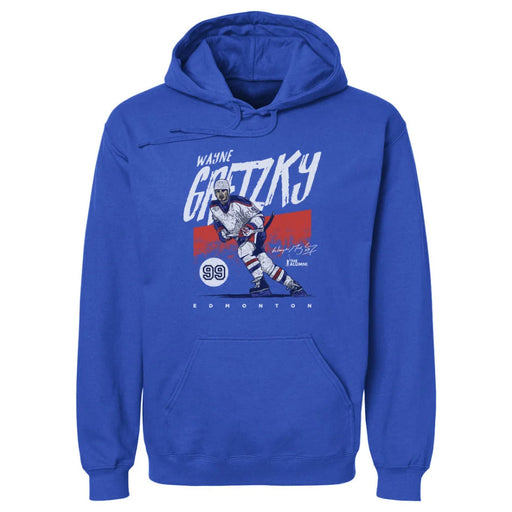 Wayne Gretzky Edmonton Grunge WHT