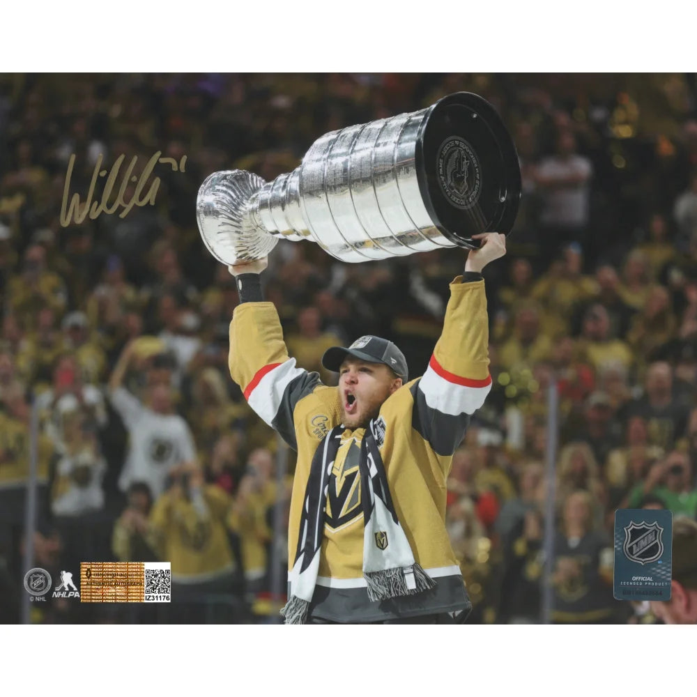 William Karlsson Autographed 8x10 Photo Vegas Golden Knights Stanley Cup IGM COA Signed