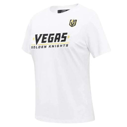 Women’s Pro Standard Vegas Golden Knights Classic SJ Slim Fit White T-Shirt