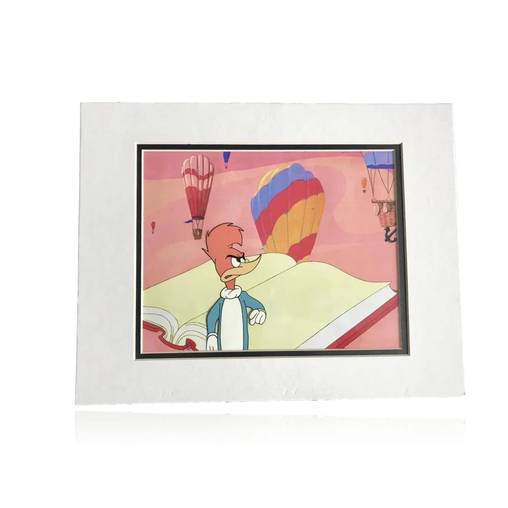 Woody Woodpecker Original Production Cel Coa 1/1 Authentic 60s Tv