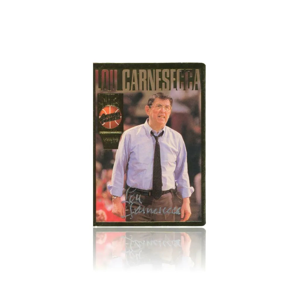 1994 Action Packed #3 Lou Carnesecca Signed Card JSA COA NBA Auto Storage Unit