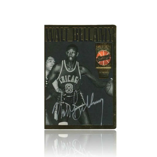 1994 Action Packed #9 Walt Bellamy Signed Card JSA COA NBA Auto Storage Unit
