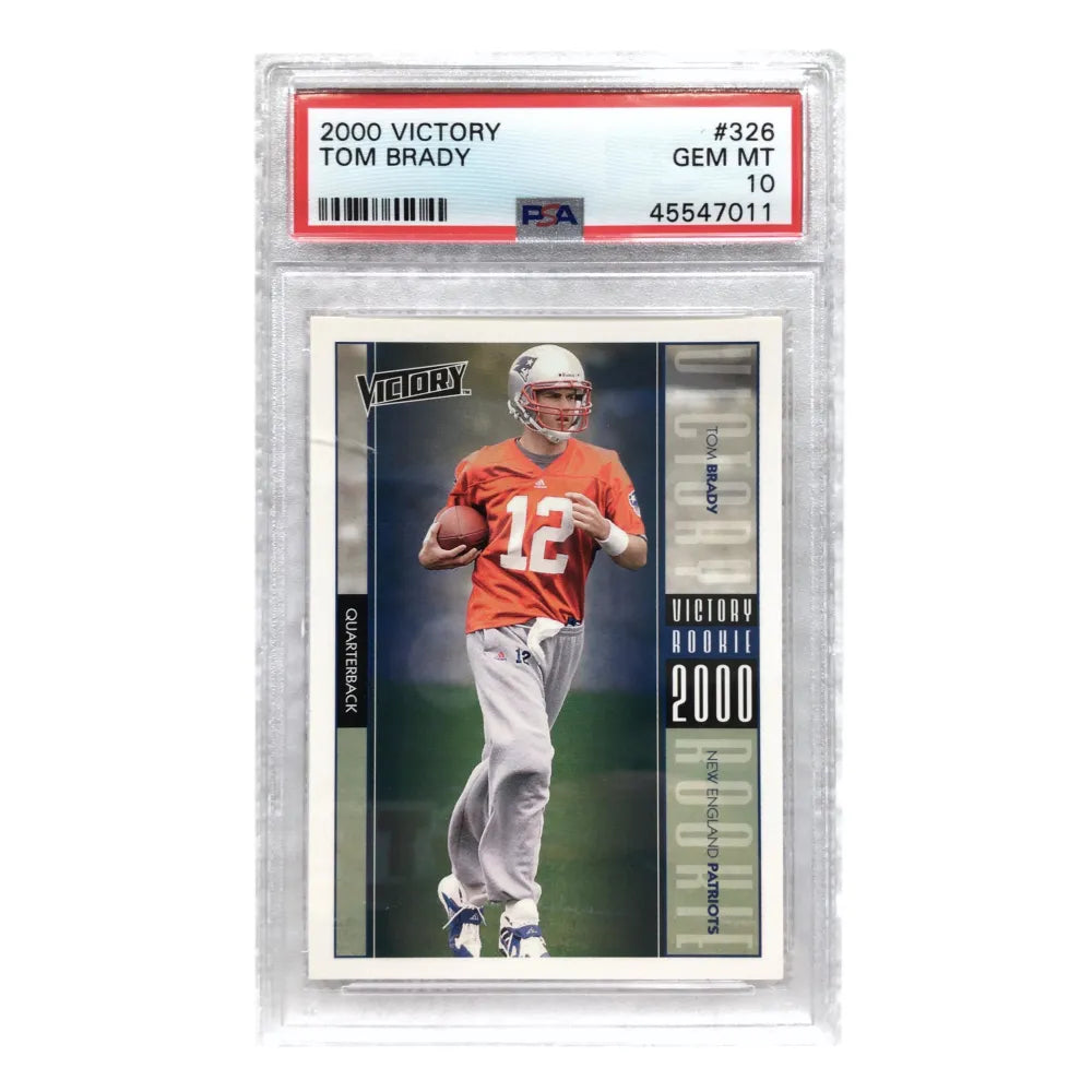 Tom Brady Autographed 2000 Upper Deck Pros & Prospects Rookie Card