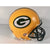 Aaron Rodgers Signed Green Bay Packers SB XLV Mini Helmet COA Mounted Autograph