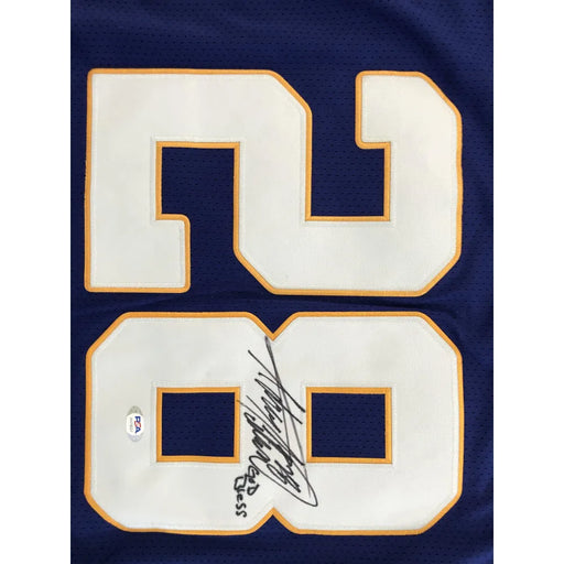 Adrian Peterson Signed Minnesota Vikings Jersey COA PSA/DNA Purple Autograph