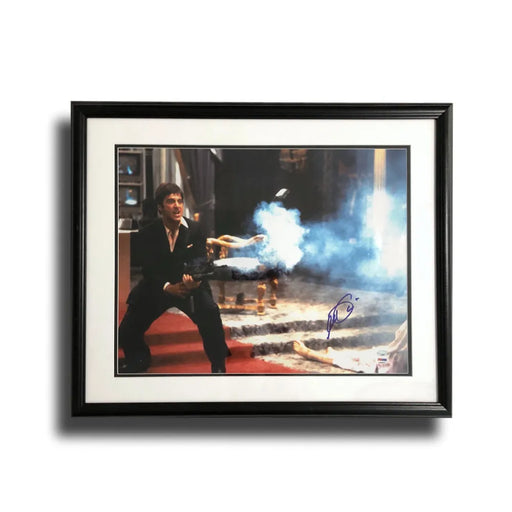Al Pacino Signed Scarface 16X20 Photo Framed PSA/DNA COA Autograph Tony Montana