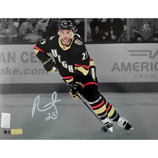 Jack Eichel Vegas Golden Knights Autographed 11'' x 14'' Grey Jersey  Shooting Photograph - Limited Edition of 22