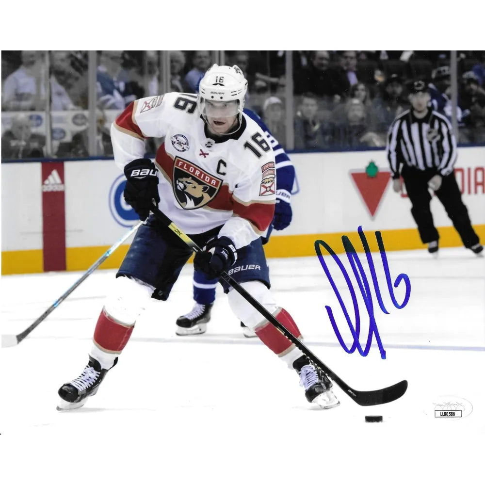 Aleksander Barkov Autographed 8x10 Photo JSA COA NHL Florida Panthers Signed