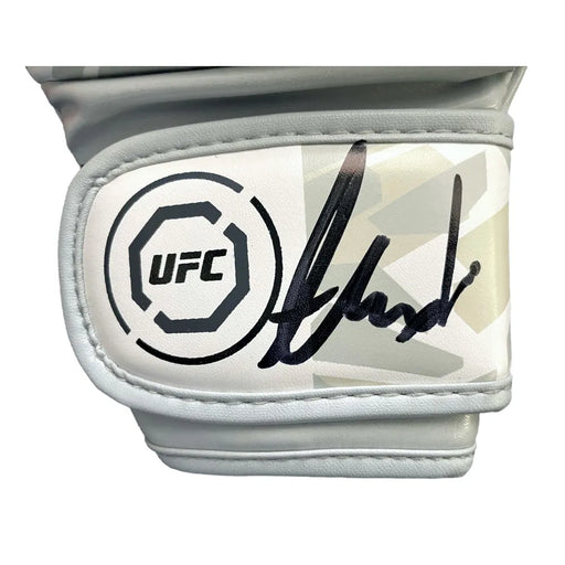 Alexander Volkanovski Autographed UFC Official Camo Glove Signed 2 COAs JSA